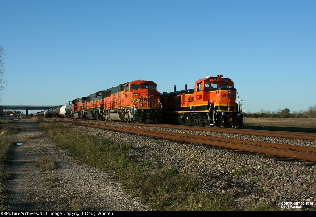 BNSF Trains